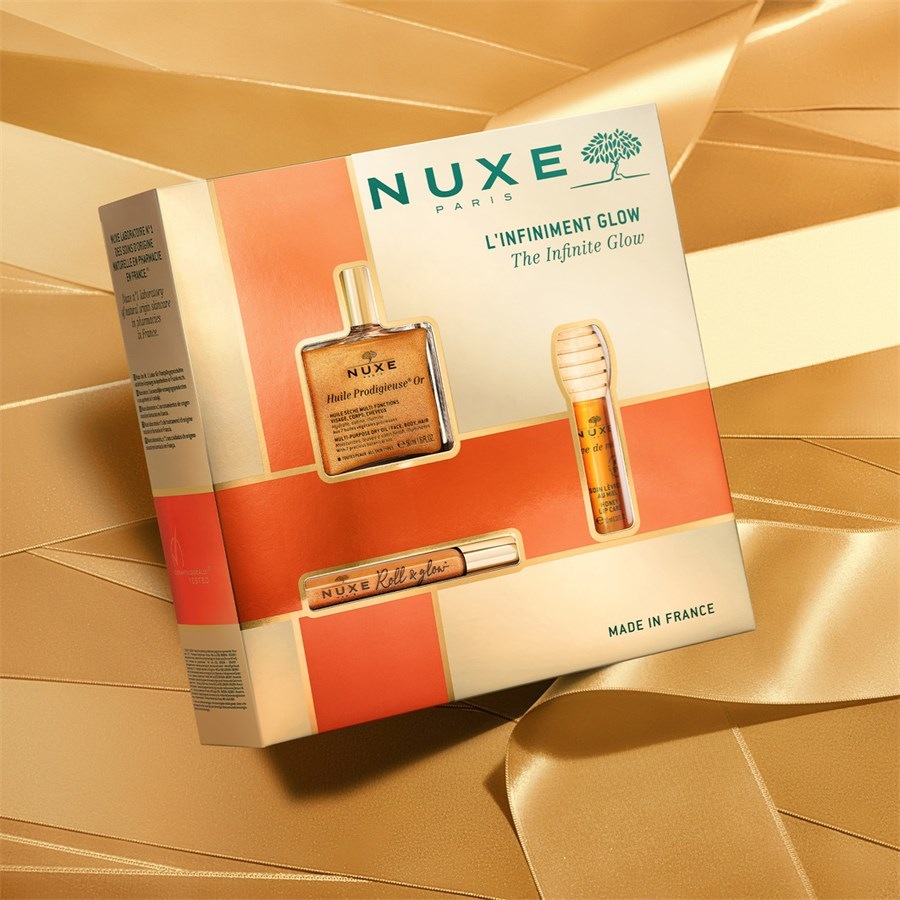 NUXE Geschenkset 2024 Huile Prodigieuse Or Glow